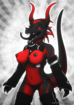 2013 abstract_background anthro arm_warmers armor black_nipples black_skin black_tongue breasts claws clothed clothing doktor-savage dragon female forked_tongue horn illuminati leg_warmers legwear long_tongue markings navel nipple_piercing nipples open_mouth panties piercing red_eyes red_skin savage scalie skimpy smile solo teeth tongue tongue_out underwear
Rating: Questionable
Score: 25
User: Doktor-Savage
Date: March 05, 2014 2013 abstract_background anthro arm_warmers armor black_nipples black_skin black_tongue breasts claws clothed clothing doktor-savage dragon female forked_tongue horn illuminati leg_warmers legwear long_tongue markings navel nipple_piercing nipples open_mouth panties piercing red_eyes red_skin savage scalie skimpy smile solo teeth tongue tongue_out underwear
Rating: Questionable
Score: 25
User: Doktor-Savage
Date: March 05, 2014