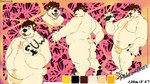 anthro belly brown_hair butt claws fur hair hairy male multiple_poses navel overweight overweight_anthro overweight_male paws pose pubes solo thick_thighs uwu white_body white_fur nanuk_(artist) nanuk_the_bear bear mammal polar_bear ursine 16:9 4k absurd_res hi_res model_sheet widescreen