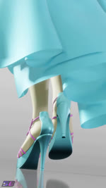 anthro anthrofied big_breasts biped blue_clothing blue_dress bouncing_breasts breasts clothed clothing colored_nails dress feet female foot_focus footwear fully_clothed hair high_heels humanoid_feet long_dress nails pink_hair pink_nails plantigrade shoes solo walking wings shadowboltsfm friendship_is_magic hasbro my_little_pony mythology fluttershy_(mlp) equid equine mammal mythological_creature mythological_equine pegasus 3d_(artwork) 3d_animation 9:16 animated digital_media_(artwork) high_framerate long_playtime sound webm