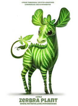 ambiguous_gender beady_eyes brown_eyes feral green_body humor leaf plant pun simple_background solo text visual_pun white_background zebra_plant piper_thibodeau elemental_creature equid equine flora_fauna mammal zebra digital_media_(artwork) digital_painting_(artwork) english_text painting_(artwork) url