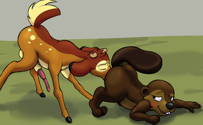 anthro balls beaver cervine cub cunnilingus deer erection female feral interspecies male mammal oral oral_sex penis rodent sex te vaginal young
Rating: Explicit
Score: 6
User: Thunderous
Date: April 18, 2014