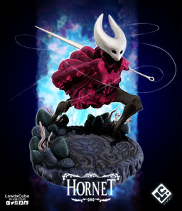 2_horns anthro biped black_body black_eyes breasts cloak cloak_only clothing deviantart_logo empty_eyes featureless_feet feet female front_view holding_object holding_weapon horn looking_at_viewer melee_weapon newgrounds_logo pixiv_logo red_cloak red_clothing solo standing text twitter_logo weapon white_body white_text lewdxcube deviantart hollow_knight team_cherry twitter hornet_(hollow_knight) arthropod insect 2019 3d_(artwork) absurd_res digital_media_(artwork) english_text hi_res