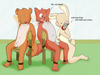 anthro bdsm black_eyes black_nose blue_eyes bondage bound canine cock_and_ball_torture crying fox group hot_sauce lagomorph male male/male mammal open_mouth penis rabbit rodent squirrel tabasco tears torture uncut wbstory
Rating: Explicit
Score: -2
User: Atsushi
Date: January 11, 2015 anthro bdsm black_eyes black_nose blue_eyes bondage bound canine cock_and_ball_torture crying fox group hot_sauce lagomorph male male/male mammal open_mouth penis rabbit rodent squirrel tabasco tears torture uncut wbstory
Rating: Explicit
Score: -2
User: Atsushi
Date: January 11, 2015