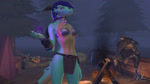 anthro armor bikini_armor blue_body blue_hair blue_scales bottomwear bottomwear_aside bracelet breasts campfire clothed clothing clothing_aside clothing_lift countershade_torso countershading evergreen_tree female flashing flashing_breasts flashing_pussy fog genitals group hair jewelry loincloth loincloth_aside looking_at_another looking_at_viewer looking_away magic_user male melee_weapon night nipples outside pine_tree plant purple_eyes pussy scales shield sitting sleeping slim small_breasts solo_focus standing sword tail tan_body tan_countershading tan_scales teasing tent tree unconvincing_armor weapon neatnick mythology dragon mythological_creature mythological_scalie scalie 16:9 3d_(artwork) animated digital_media_(artwork) long_playtime no_sound source_filmmaker_(artwork) webm widescreen