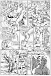 2014 anthro anthro_on_anthro balls bessy_(here_there_be_dragons) big_penis comic dialogue dragon english_text equid equine erection female genitals glans group gustav_(here_there_be_dragons) hair handjob here_there_be_dragons horse huge_penis hyper hyper_genitalia hyper_penis interspecies karno kiss_on_lips kissing larger_female long_tongue male male/female male_penetrating mammal monochrome mythological_creature mythological_scalie mythology nipples non-mammal_nipples nude olga_(here_there_be_dragons) open_mouth open_smile penetration penile penis pussy scalie sex size_difference smaller_male smile sound_effects speech_bubble tail text thought_bubble tongue vaginal vaginal_penetration vein veiny_penis zashy