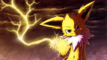 ambiguous_gender black_eyes black_nose black_skin canine cloud eeveelution electricity fist fur happy jolteon kampidh looking_at_viewer mammal nintendo nude outside pink_eyes pointy_ears pokémon raised_arm sea shadow shiny smile solo thunder video_games water white_fur yellow_fur
Rating: Safe
Score: 8
User: WiiFitTrainer
Date: May 21, 2013 ambiguous_gender black_eyes black_nose black_skin canine cloud eeveelution electricity fist fur happy jolteon kampidh looking_at_viewer mammal nintendo nude outside pink_eyes pointy_ears pokémon raised_arm sea shadow shiny smile solo thunder video_games water white_fur yellow_fur
Rating: Safe
Score: 8
User: WiiFitTrainer
Date: May 21, 2013