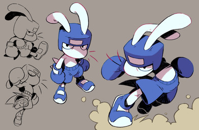 anthro biped blue_bottomwear blue_boxing_gloves blue_clothing blue_footwear blue_gloves blue_handwear blue_headgear blue_shoes blue_shorts bottomwear boxing_gloves clothed clothing footwear fur gloves handwear headgear long_ears male multiple_poses pose shoes shorts simple_background solo toony white_body white_fur flookz tough_bippy wan_wan_games bippy lagomorph leporid mammal rabbit 2018 digital_media_(artwork) multiple_images