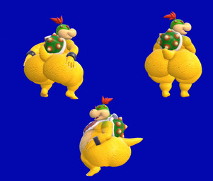 anthro belly big_butt bracelet butt crouching grin hand_on_butt huge_butt jewelry kerchief male nude overweight prince rear_view royalty shortstack shortstack_male slightly_chubby smile solo thick_thighs kanebrentkoopa mario_bros mythology nintendo bowser_jr. dragon dragon_koopa koopa mythological_creature mythological_scalie reptile scalie turtle 3d_(artwork) absurd_res digital_media_(artwork) hi_res source_filmmaker_(artwork)