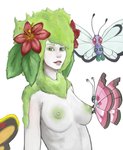 alternate_species beautifly breasts butterfree chest_tuft female feral flower flower_hair flying generation_1_pokemon generation_3_pokemon generation_4_pokemon generation_6_pokemon green_eyes green_hair group hair hi_res humanoid humanoid_face humanoidized leaf leaf_hair legendary_pokemon looking_at_viewer meadow_vivillon medium_breasts nintendo nipples plant plant_hair pokemon pokemon_(species) pokemon_humanoid pokemorph pseudo_hair shaymin sky_forme_shaymin syvaron tuft vivillon white_body