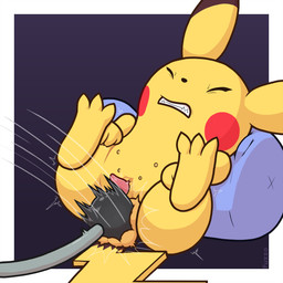 3_toes 4_fingers animal_genitalia ballbusting balls black_ear_tips bonger border cheek_spots clenched_teeth cock_and_ball_torture dipstick_ears ear_markings erection eyes_closed feet feral fingers fur genital_torture genitals male motion_lines multicolored_ears on_pillow pain penis pillow reclining shaking sheath sheathed_tapering_penis simple_background solo teats teeth toes white_border wince yellow_body yellow_fur fuzzo nintendo pokemon generation_1_pokemon pikachu pokemon_(species) 1:1 2024 absurd_res hi_res