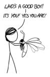 arthropod beetle cc-by-nc comic creative_commons dialogue digital_media_(artwork) elateroid english_text female firefly human humor insect low_res male mammal megan_(xkcd) monochrome randall_munroe simple_background stick_figure text what white_background why xkcd