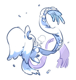 ambiguous_gender big_ears biped bipedal_feral blush blush_lines breath feral fluffy fluffy_tail fur mostly_nude mouthless notched_ear scarf scarf_only semi-anthro side_view simple_background snow solo tail white_background winter_clothing 0olqplo0 kirby_(series) kirby_and_the_forgotten_land nintendo elfilin alien chinchillid mammal rodent starling_(kirby) digital_drawing_(artwork) digital_media_(artwork) full-length_portrait monochrome portrait male_(lore)