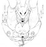 <3 anal anal_beads anal_penetration autofellatio balls black_and_white black_sclera blush breasts butt butt_grab censored dickgirl digimon gloves intersex kemokemo legs_up masturbation monochrome nipples oral penetration renamon self_titfuck sex_toy solo titfuck
Rating: Explicit
Score: 2
User: ChestFox
Date: March 18, 2014