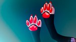 ambiguous_gender paws red_body solo foxand vrchat canid canine fox hybrid mammal rexouium beans_(disambiguation) 16:9 3d_(artwork) blender_(artwork) digital_media_(artwork) widescreen