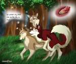 2008 aleu_(balto) all_fours anatomically_correct animal_genitalia animal_penis anus balto balto_(series) being_watched blush bodily_fluids brother_(lore) brother_and_sister_(lore) canid canine canine_genitalia canine_penis canis comic cum detailed_background digital_media_(artwork) doggystyle domestic_dog english_text erection eyes_closed father_(lore) female feral feral_on_feral from_behind_position genital_fluids genitals grass group hybrid incest_(lore) internal knot kodiak_(balto) lonewolf looking_at_another male male/female mammal nature nude outside parent_(lore) peeping penis plant sex sibling_(lore) sister_(lore) tail text tree universal_studios wolf wolfdog wood