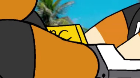 anthro beach big_butt black_bottomwear black_clothing black_ears black_tail bottomwear brazil butt camera_shake close-up clothed clothing disc_jockey dizzy_eyes dj_booth duo electrical_plug electricity fangs green_ears grey_clothing grey_shirt grey_topwear head_tuft hotpants logo_on_clothing male markings multicolored_ears music obese obese_male open_mouth orange_body orange_ears overweight overweight_male photo_background red_cheeks shirt shorts singing skimpy tail tan_arms tan_ears tan_markings tan_tail teeth thick_thighs topwear tuft twerking whiskers white_sclera wide_hips wire yellow_cheeks zoom_in chonkymouse sound_warning nintendo pokemon cody_(chonkymouse) preston_(chonkymouse) dedenne generation_6_pokemon generation_9_pokemon pawmi pokemon_(species) 16:9 2025 2d_animation animated colored digital_media_(artwork) english_description hi_res mixed_media photography_(artwork) portuguese_audio short_playtime sound video widescreen
