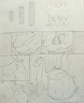 ambiguous_gender eyes_closed female feral hyper hyper_pregnancy imminent_birth internal internal_urethral pregnant restrained tail time_card dragons_preggo preg_horror mythology dragon mythological_creature mythological_scalie raimon scalie comic hi_res sketch traditional_media_(artwork)