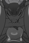 abdominal_bulge anthro anus balls belly big_penis bottom_pov dominant dominant_male duo fangs feral fire first_person_view flaming_hair from_front_position genitals huge_abdominal_bulge huge_penis hyper hyper_genitalia hyper_penis looking_at_viewer looking_pleasured lying male male/male missionary_position monochrome_body navel on_back outie_navel penis pressed_against pseudo_hair receiving_pov sex simple_background size_difference slightly_chubby teeth tongue tongue_out boxofmonsters nintendo pokemon buizel generation_2_pokemon generation_4_pokemon mammal mustelid otter pokemon_(species) typhlosion 2d_animation absurd_res animated frame_by_frame hi_res short_playtime