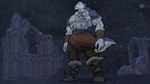 16:9 2022 abs anthro baldur_(deity) baldur_(xxsparcoxx) belt blue_eyes boots bottomwear canid canine canis clothing corgibro digital_media_(artwork) european_mythology footwear fur gepredators hi_res male mammal multicolored_body multicolored_fur muscular muscular_anthro muscular_male mythology nipples norse_mythology pants pecs shoes snow solo tattoo two_tone_body two_tone_fur widescreen wolf