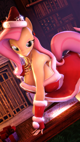 anthro big_breasts biped breasts christmas_clothing christmas_headwear clothed clothed_anthro clothed_female clothing detailed_background dutch_angle eyelashes female female_anthro fingers glistening glistening_body hair hat headgear headwear holidays inside long_hair looking_at_viewer pink_hair pink_tail pupils red_clothing santa_hat solo tail thick_thighs yellow_body blackjr christmas friendship_is_magic hasbro my_little_pony fluttershy_(mlp) equid equine mammal 3d_(artwork) 9:16 digital_media_(artwork) half-length_portrait hi_res portrait shaded soft_shading