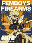 anthro bell bell_collar bulge cheek_tuft clothing collar eyewear facial_tuft fangs femboy fire flamethrower fluffy fluffy_tail fur gloves goggles gun halo handwear head_tuft heterochromia legwear m2_flamethrower male multi_tail panties ranged_weapon shooting solo standing stockings straps tail teeth text thigh_highs topwear tuft underwear vest weapon wings marcus_gray femboys_and_firearms nintendo pokemon mini_(mini_hek) canid canine generation_1_pokemon mammal ninetales pokemon_(species) 3:4 cover english_text hi_res magazine_cover