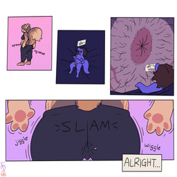 ambiguous_gender anthro anus butt clothing duo extreme_size_difference female inside_clothing micro nude nude_anthro pubes size_difference spread_butt spreading tail text trapped_in_butt trapped_in_clothing scalesack_(hex) booger_(bxxpie) hexel_(scalesack) hog-nosed_snake mammal reptile rodent scalie sciurid snake tree_squirrel 1:1 comic english_text hi_res