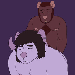 anal anal_penetration anthro anthro_on_anthro anthro_penetrated anthro_penetrating anthro_penetrating_anthro bareback beard belly body_hair duo ear_piercing ear_ring eyes_closed facial_hair fucked_silly male male/male male_penetrated male_penetrating male_penetrating_male miguel_moore moobs nipple_piercing nipples obscured_anal obscured_penetration obscured_sex overweight overweight_anthro overweight_male penetration piercing randy_moore ring_piercing sex tail teeth moronsuka mammal murid murine rat rodent 1:1 animated hi_res no_sound short_playtime video brother_(lore) brothers_(lore) incest_(lore) sibling_(lore)