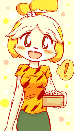 animal_crossing anthro black_eyes blonde_hair blush canine clothing dog female fur hair isabelle_(animal_crossing) kemono mammal nintendo short_hair smile solo video_games yellow_fur ノルー
Rating: Safe
Score: 5
User: chdgs
Date: February 06, 2015 animal_crossing anthro black_eyes blonde_hair blush canine clothing dog female fur hair isabelle_(animal_crossing) kemono mammal nintendo short_hair smile solo video_games yellow_fur ノルー
Rating: Safe
Score: 5
User: chdgs
Date: February 06, 2015