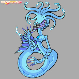 blue_body blue_eyes blue_skin breasts female gem gills nude scaled_breasts sharp_teeth simple_background solo split_form tail teeth thediamond637 cartoon_network steven_universe blue_diamond_(steven_universe) alien aquatic corrupted_gem diamond_(gem_species) gem_(species) merfolk monster 1:1 digital_media_(artwork) hi_res