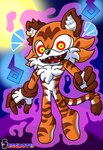 anthro clothing gloves handwear male possession sharp_teeth solo stripes teeth eggbot15 sega sonic_the_hedgehog_(series) fan_character felid mammal pantherine spirit tiger absurd_res digital_media_(artwork) hi_res