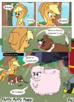 applejack_(mlp) blonde_hair blue_eyes canine collar comic cowboy_hat cutie_mark dialog dog english_text equine female feral fluffle_puff fluffy freckles friendship_is_magic fur green_eyes hair hat horse long_hair my_little_pony open_mouth orange_fur pink_hair pony text tikyotheenigma tongue tongue_out winona_(mlp)
Rating: Safe
Score: 5
User: Deatron
Date: September 25, 2013