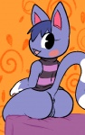abstract_background aintsmart animal_crossing anus bed blush bottomless feline female nintendo open_mouth pussy rosie_(animal_crossing) solo video_games
Rating: Explicit
Score: 16
User: CoonCoon
Date: June 26, 2013