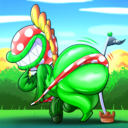 anthro balls bent_over big_balls big_butt big_penis butt clothed clothing clothing_pull darkened_genitalia flagpole genitals grass grin grinding_on_pole hill huge_butt hyper leaf leaf_arms male panties panties_only panty_pull penis petals plant pole pole_between_buttocks polka_dot_panties polka_dot_underwear red_clothing red_panties red_underwear smile solo thick_thighs topless underwear underwear_only underwear_pull tepigfan101 mario_bros new_super_mario_bros. nintendo petey_piranha elemental_creature flora_fauna piranha_plant absurd_res hi_res