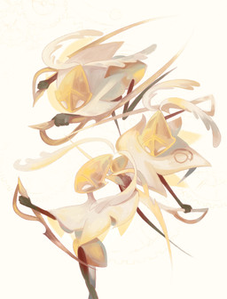 ambiguous_gender biped fingers holding_melee_weapon holding_object holding_weapon machine melee_weapon solo standing weapon white_eyes meursaultsoleil hollow_knight:_silksong hollow_knight_(franchise) team_cherry second_sentinel arthropod robot 2025 absurd_res hi_res multiple_scenes