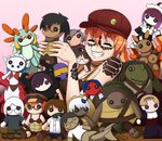 breasts cleavage clothed clothing eyes_closed female freckles hair hat headgear headwear holding_object holding_plushie orange_hair plushie smile solo teeth juliantheturtle piper_(juliantheturtle) sheersha_(rinkae) animal_humanoid humanoid reptile reptile_humanoid scalie scalie_humanoid turtle_humanoid 2020 absurd_res hi_res