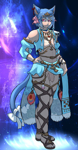 5_toes abstract_background accessory balls bedroom_eyes biped blue_clothing blue_ears blue_eyebrows blue_hair blue_tail bow_ribbon braided_hair clothed clothed_humanoid clothed_male clothing clothing_aside dipstick_tail eyebrow_through_hair eyebrows feet femboy fingernails fingers flaccid footwear foreskin freckled_face freckles furgonomics genitals grin grinning_at_viewer hair hand_on_hip hand_on_own_hip humanoid_genitalia humanoid_penis jewelry light light_body light_skin long_tail looking_at_viewer male male_humanoid markings nails narrowed_eyes no_underwear penis plantigrade presenting presenting_penis pupils purple_eyes ribbons sandals seductive shoes short_hair skimpy slight_smile smile smiling_at_viewer solo standing tail tail_accessory tail_bow tail_markings tail_ribbon three-quarter_view toenails toes translucent translucent_hair white_markings white_tail_tip munkeesgomu animal_humanoid cat_humanoid felid felid_humanoid feline feline_humanoid humanoid mammal mammal_humanoid full-length_portrait hi_res portrait