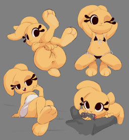3_toes 4_fingers anthro anus ball_lick balls barefoot bedroom_eyes bikini biped black_bikini black_clothing black_swimwear buckteeth butt clothed clothing crouching dress duo erection eyelashes faceless_character faceless_male feet female female_anthro fingers flat_chested folded foot_focus front_view fur genitals glans glistening glistening_balls glistening_genitalia glistening_glans glistening_penis glistening_tongue grey_background grey_balls grey_body grey_fur grey_glans grey_penis half-closed_eyes hand_on_another's_leg hand_on_leg hands_behind_head hands_behind_own_head holding_both_legs holding_legs_back holding_own_legs holding_penis humanoid_genitalia humanoid_penis humanoid_vulva licking male male/female narrowed_eyes navel nude nude_anthro nude_female nude_male one_eye_closed open_mouth open_smile oral orange_eyelids panties penis plantigrade red_tongue scut_tail seductive sex short_tail side-tie_panties simple_background smile swimwear tail teeth three-quarter_view toes tongue tongue_on_balls tongue_out two-piece_swimsuit underwear vulva white_clothing white_dress yellow_anus yellow_body yellow_butt yellow_ears yellow_fur yellow_tail yellow_vulva gaturo bonita_(gaturo) marte_(gaturo) lagomorph leporid mammal rabbit 2024 absurd_res digital_drawing_(artwork) digital_media_(artwork) hi_res shaded