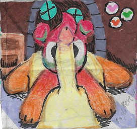 anthro bed bed_sheet bedding bedroom big_penis blush cave claws duo erection feet femboy fur furniture genitals hair humanoid_genitalia humanoid_penis inside intimacy intimate lying male male/male multicolored_body multicolored_fur nude paws penile penis penis_on_face pictures shelf silly silly_face surprised thick_thighs window yoshreveluv blushcrunch_studio flavor_frenzy roblox flan_(flavor_frenzy) pepper_(flavor_frenzy) bear mammal colored_pencil_(artwork) marker_(artwork) mixed_media traditional_media_(artwork)