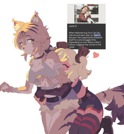 4_fingers anthro arm_wraps belt big_breasts blonde_hair blush blush_stickers boots bottomwear breasts cleavage cleavage_cutout clothed clothing collar countershade_hands countershading crop_top cutout duo ear_tuft eyes_closed female female/female fingers footwear fur fur_tuft green_eyes hair heart_symbol hug hugging_another hugging_from_behind inner_ear_fluff leather leather_clothing leather_legwear leather_thigh_highs legwear light looking_at_another looking_at_partner markings neck_tuft ponytail romantic romantic_couple shirt shoes shorts simple_background tail text thigh_highs topwear tuft twintails_(hairstyle) white_body white_fur wraps yellow_body yellow_fur mangedugruau google google_search mihoyo zenless_zone_zero burnice_white pulchra_fellini felid feline felis human mammal thiren 2025 absurd_res digital_media_(artwork) english_text hi_res lighting shaded