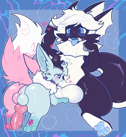 animal_genitalia animal_penis backsack ball_fondling balls big_balls big_penis blush bodily_fluids butt canine_genitalia canine_penis deep_throat duo erection fellatio feral fluffy fluffy_tail fondling fur fusion genital_fluids genitals hair huge_balls humanoid_genitalia hyper hyper_balls hyper_genitalia knot knotted_penis male male/male open_mouth oral oral_penetration pawpads penetration penile penis penis_in_mouth pokemon_fusion sex simple_background sweat sweaty_balls sweaty_genitalia tail thick_thighs tongue sunspikevee nintendo pokemon fan_character aquatic canid canine cetacean dolphin eevee eeveelution generation_1_pokemon humanoid mammal oceanic_dolphin orca pokemon_(species) toothed_whale vaporeon digital_media_(artwork) hi_res