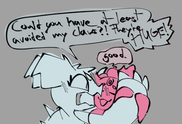after_transformation anthro butt duo female female/female fur gender_transformation mtf_transformation transformation tinypieceofbubblegum nintendo pokemon generation_1_pokemon generation_6_pokemon hoopa hoopa_(confined) legendary_pokemon mammal nidorina pokemon_(species)