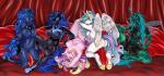 absurd_res anthro anthrofied anus back_turned black_fur black_skin blue_eyes blue_fur blue_hair blush breasts butt changeling clitoris cutie_mark ecchipandaa elbow_gloves equine female friendship_is_magic fur gloves green_eyes green_hair group hair hi_res hooves horn horse horseshoe kneeling lesbian looking_at_viewer mammal multi-colored_hair my_little_pony nightmare_moon_(mlp) nipples nude open_mouth pink_fur pony presenting princess princess_cadance_(mlp) princess_celestia_(mlp) princess_luna_(mlp) purple_eyes pussy queen_chrysalis_(mlp) royalty sitting slit_pupils spread_legs spreading square_crossover stockings tongue tongue_out unicorn upside_down white_fur winged_unicorn wings
Rating: Explicit
Score: 20
User: Jatix
Date: January 15, 2014