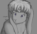 anthro blue_eyes eyebrows eyelashes female flat_chested hair nipples nude pink_nipples screencap_redraw simple_background solo young young_anthro danslittlefurs sailor_moon_(series) sailor_moon_redraw_challenge sailor_moon_(character) lagomorph leporid mammal rabbit hi_res meme signature sketch spot_color