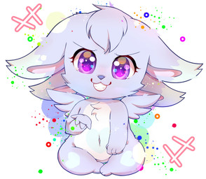4_ears anthro chest_tuft chibi female grin head_tuft heart_symbol looking_at_viewer multi_ear slim smile solo tuft wings young young_anthro young_female emy1212 sirocco_zephyrine seraphie absurd_res hi_res adult_(lore)