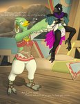 ageplay anthro avian_feet beak bed bedroom being_held black_body black_feathers blue_eyes clean_diaper clothed clothing concern dialogue diaper diaper_only duo feather_hands feathers female furniture green_body green_feathers happy infantilism lifted lifting_another looking_back male multicolored_body multicolored_feathers neck_tuft purple_body purple_feathers roleplay tail tail_feathers text topless tuft two_tone_body two_tone_feathers wearing_diaper whistling white_body white_feathers yellow_eyes oddertheotter nintendo the_legend_of_zelda avian bird corvid corvus_(genus) oscine passerine raven rito english_text hi_res