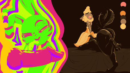 2018 ambiguous_gender animal_genitalia animal_penis anthro bed betty_(weaver) blush butt canine canine_penis caprine clothed clothing cocaine disney dress drugs ear_markings erection facial_markings fan_character female female/ambiguous fox fur_markings group hi_res ittybittykittytittys jack_savage knot lagomorph male male/male mammal markings multiple_images nude oral pack_street penis pussy rabbit remmy_cormo sheep tailwag wolf wool zootopiaRating: ExplicitScore: 5User: JAKXXX3Date: September 08, 2018