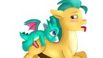 adult_on_young age_difference anal anal_penetration animal_genitalia animal_penis baby blush bodily_fluids cum cum_in_ass cum_inside dragon_dick duo equine_genitalia equine_penis eye_contact genital_fluids genitals interspecies knot long_tongue looking_at_another male male/male open_mouth penetration penis sex simple_background size_difference toddler tongue tongue_out white_background x-ray_view young young_male younger_penetrated jbond hasbro mlp_g5 my_little_pony mythology hitch_trailblazer_(mlp) sparky_sparkeroni_(mlp) dragon earth_pony equid equine horse mammal mythological_creature mythological_scalie pony scalie 16:9 hi_res widescreen