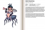 breasts clothed clothing female front_view holding_object holding_shovel holding_tool information monster_girl_(genre) shovel skimpy solo species_sheet text tools kenkou_cross third-party_edit monster_girl_profile ant_arachne ant ant_taur arachnid arthropod arthropod_taur humanoid_taur hymenopteran hymenopteran_taur insect insect_taur taur 3:2 english_text hard_translated translated translation_edit