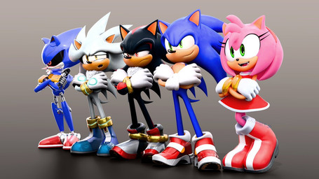 anthro black_hair blue_hair female green_eyes group hair machine male multicolored_hair pink_hair red_eyes red_hair smile two_tone_hair white_hair yellow_eyes hunicrio sega sonic_the_hedgehog_(series) amy_rose metal_sonic shadow_the_hedgehog silver_the_hedgehog sonic_the_hedgehog eulipotyphlan hedgehog mammal robot 16:9 3d_(artwork) digital_media_(artwork) widescreen