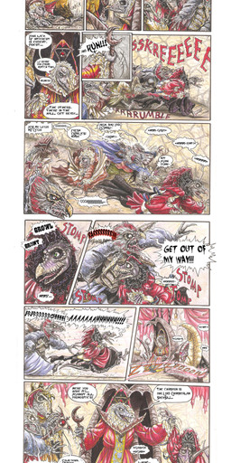 anthro barefoot breath claws competition dialogue elderly elderly_intersex fangs feet furniture gown group growling humor inside multi_limb ornate_furniture panting renaissance_clothing running scared screaming speech_bubble teeth text toe_claws tongue tongue_out whimper yelling skekla_(artist) ask_the_skeksis the_dark_crystal skekayuk_the_gourmand skekekt_the_ornamentalist skekna_the_slave_master skekok_the_scroll_keeper skekshod_the_treasurer skeksil_the_chamberlain skekso_the_emperor skektek_the_scientist skekung_the_garthim_master skekzok_the_ritual_master alien skeksis 2015 absurd_res comic english_description english_text hi_res signature